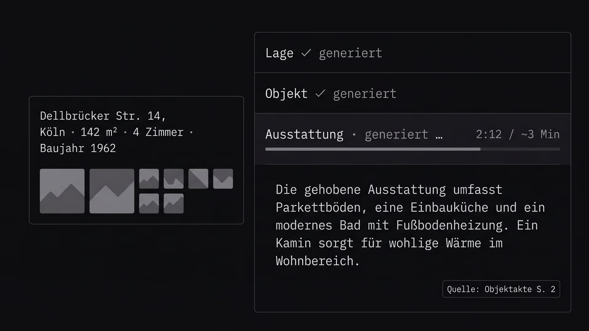 Screencast: the proposal being written in the browser